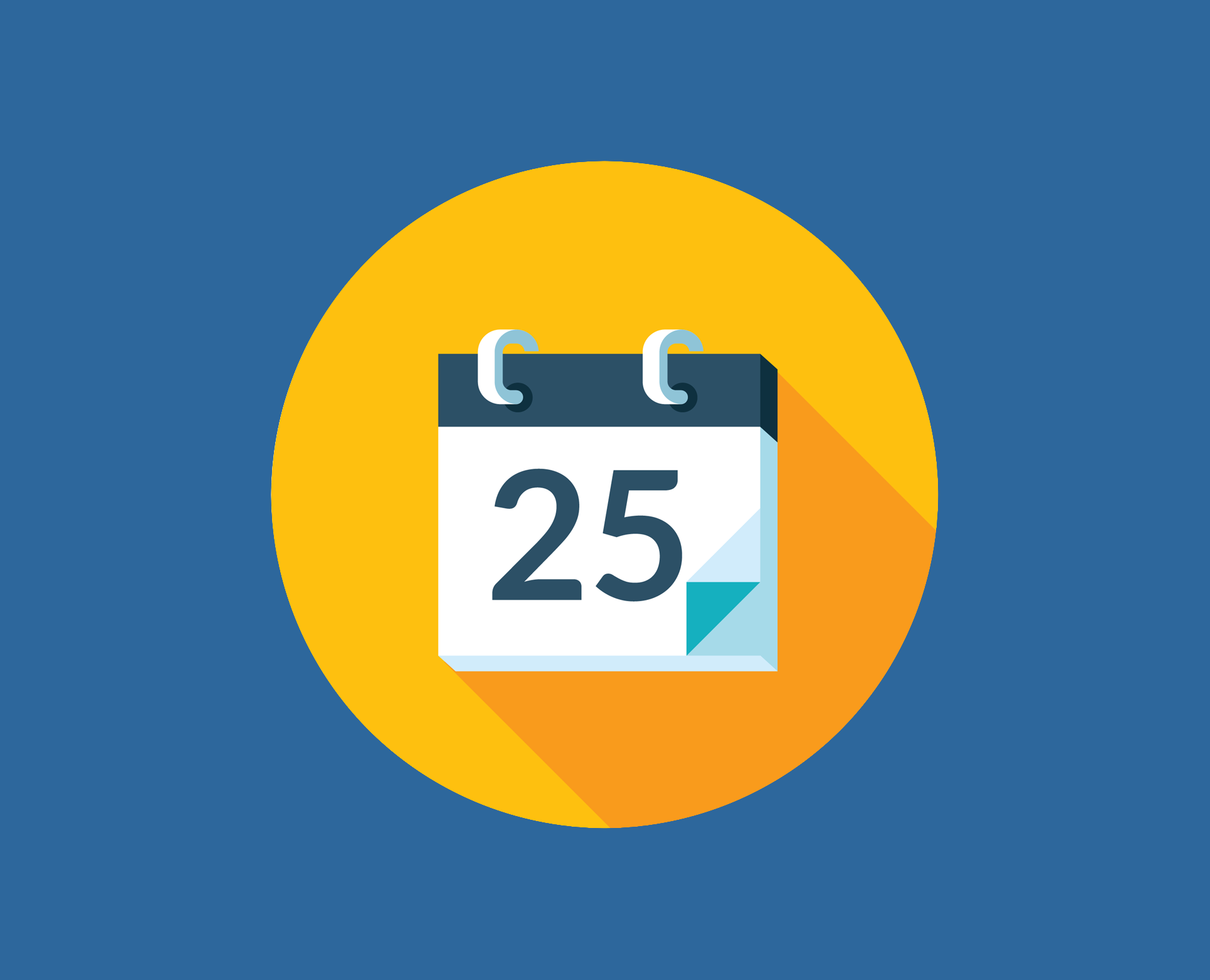 Illustration eines Kalenders